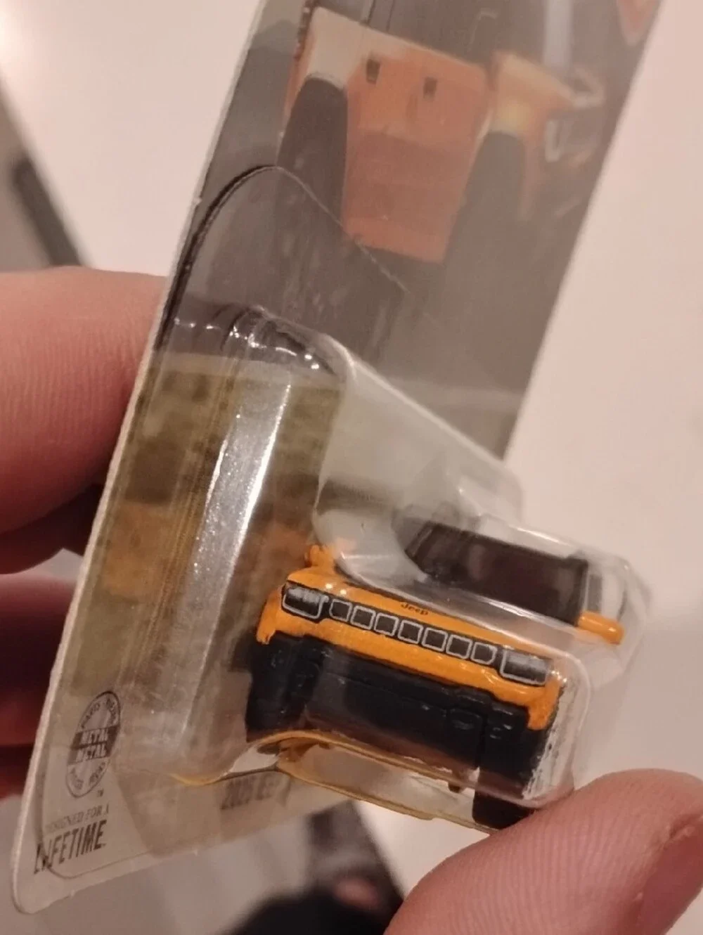 Mattel Matchbox 2025 Jeep Recon Toy Car - Orange and Black